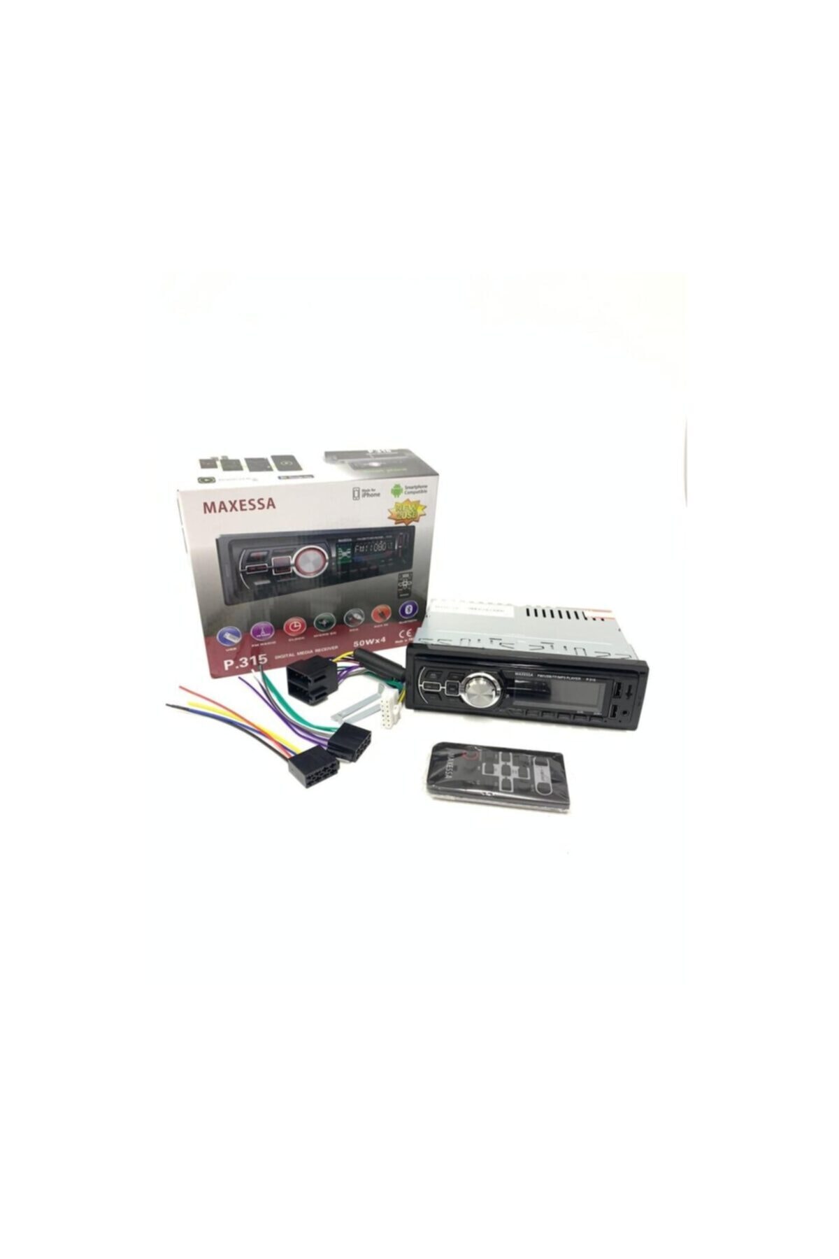Alpine Maxessa P.315 Bluetooth, Usb, Sd, Fm , Aux , Usb Şarj Girişli Oto