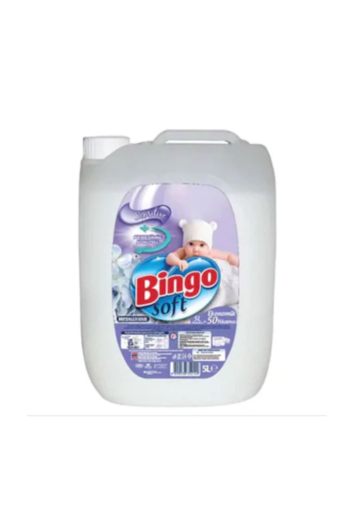 Bingo Soft Yumuşatıcı Sensitive 5 Lt
