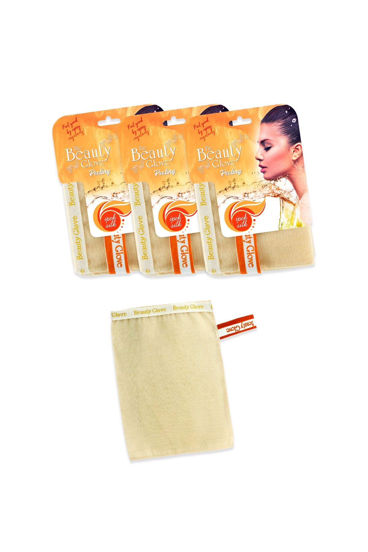 The Beauty Glove Ipek Vücut Kesesi 3+1