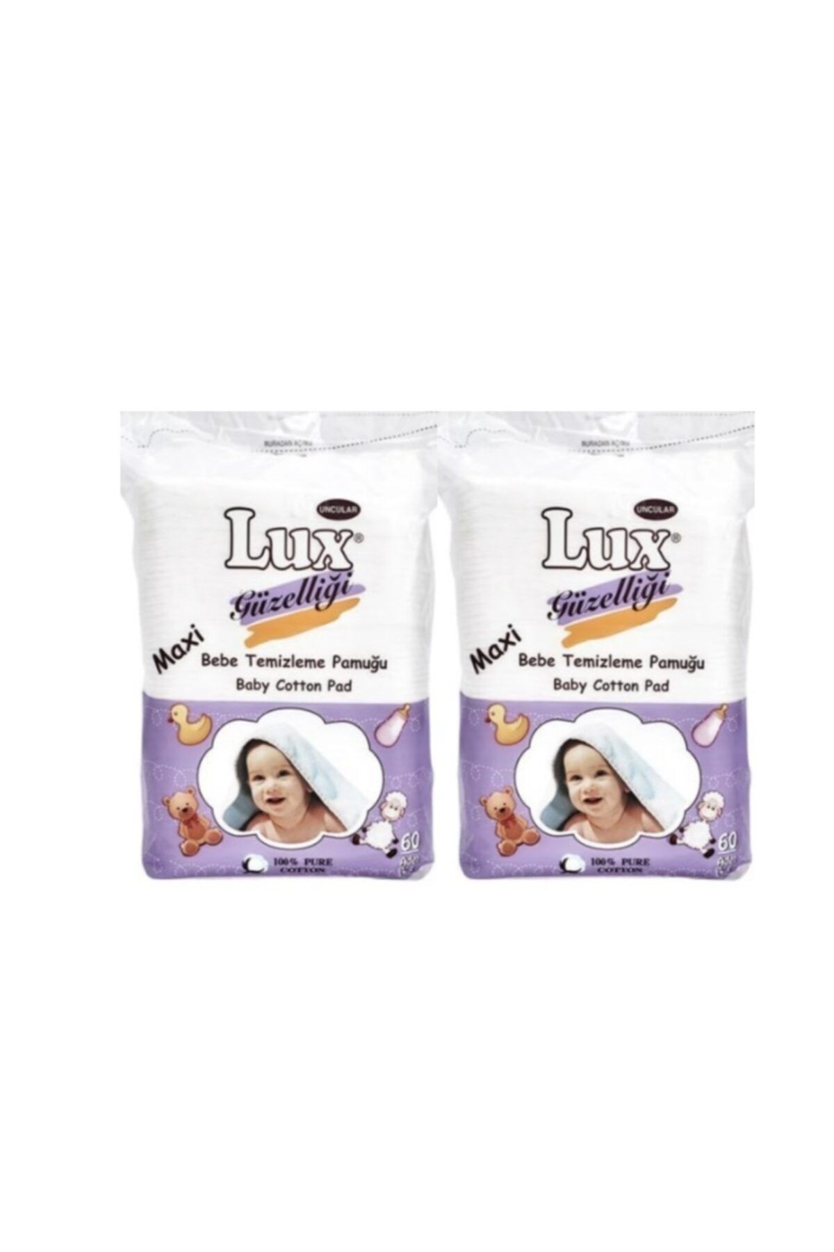 LUX Maxi Bebe Pamuğu 60'lı 2 Adet