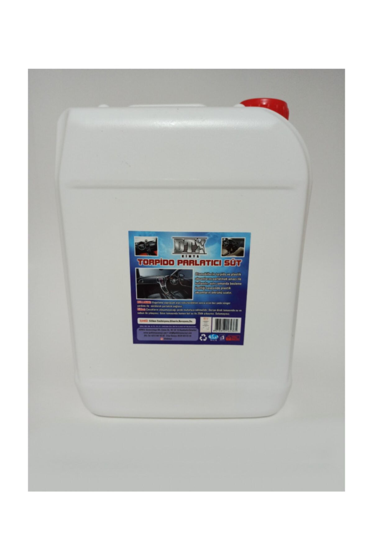 Dtx Kimya Oto Ve Motorsiklet Plastik Torpido Parlatıcı Süt 25 kg