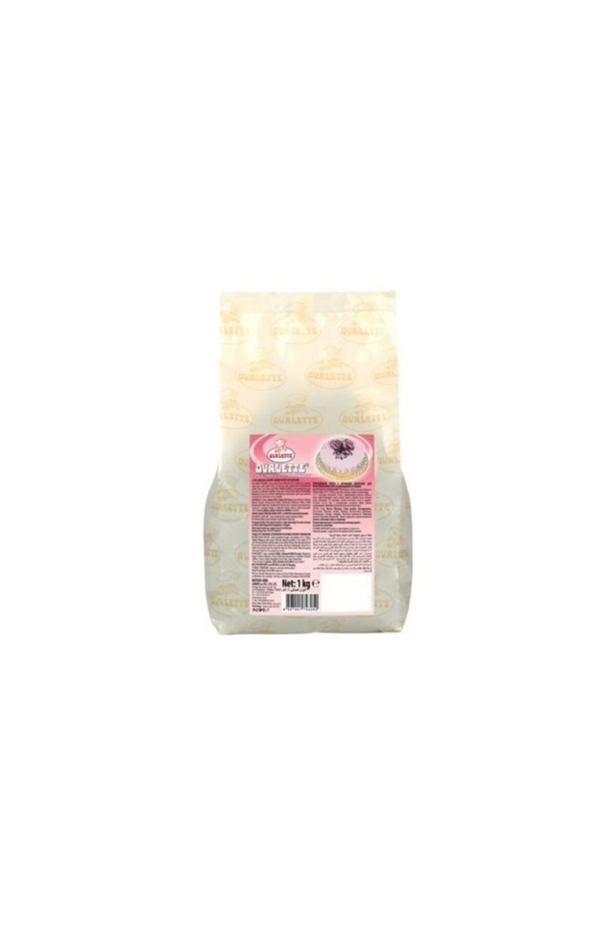 ovalette Çilek Aromalı Şarlot Tozu 1 kg