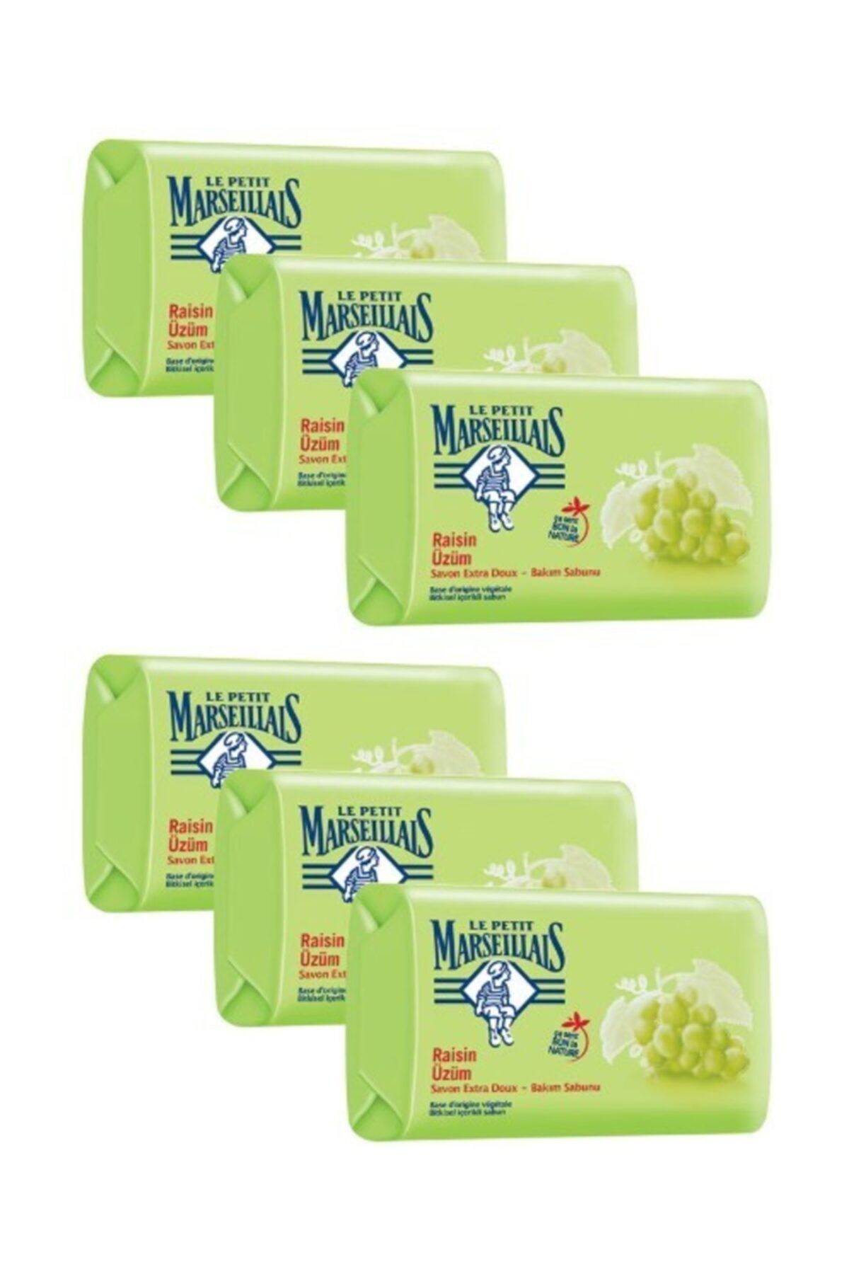 Le Petit Marseillais Raisin Üzüm Sabun 125 gr x 6 Adet