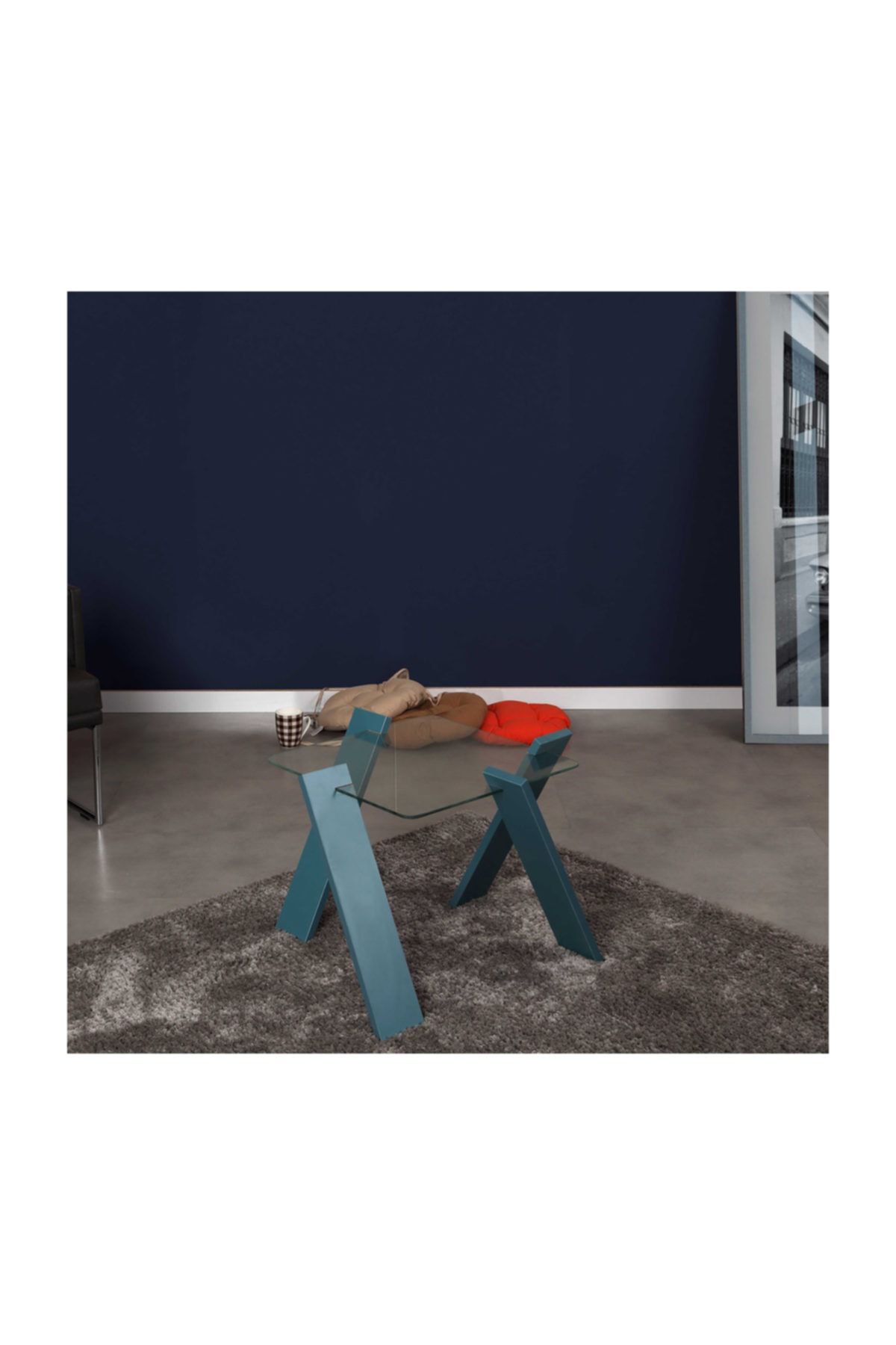 PASİFİC HOME Roman Mini Sehpa Turkuaz