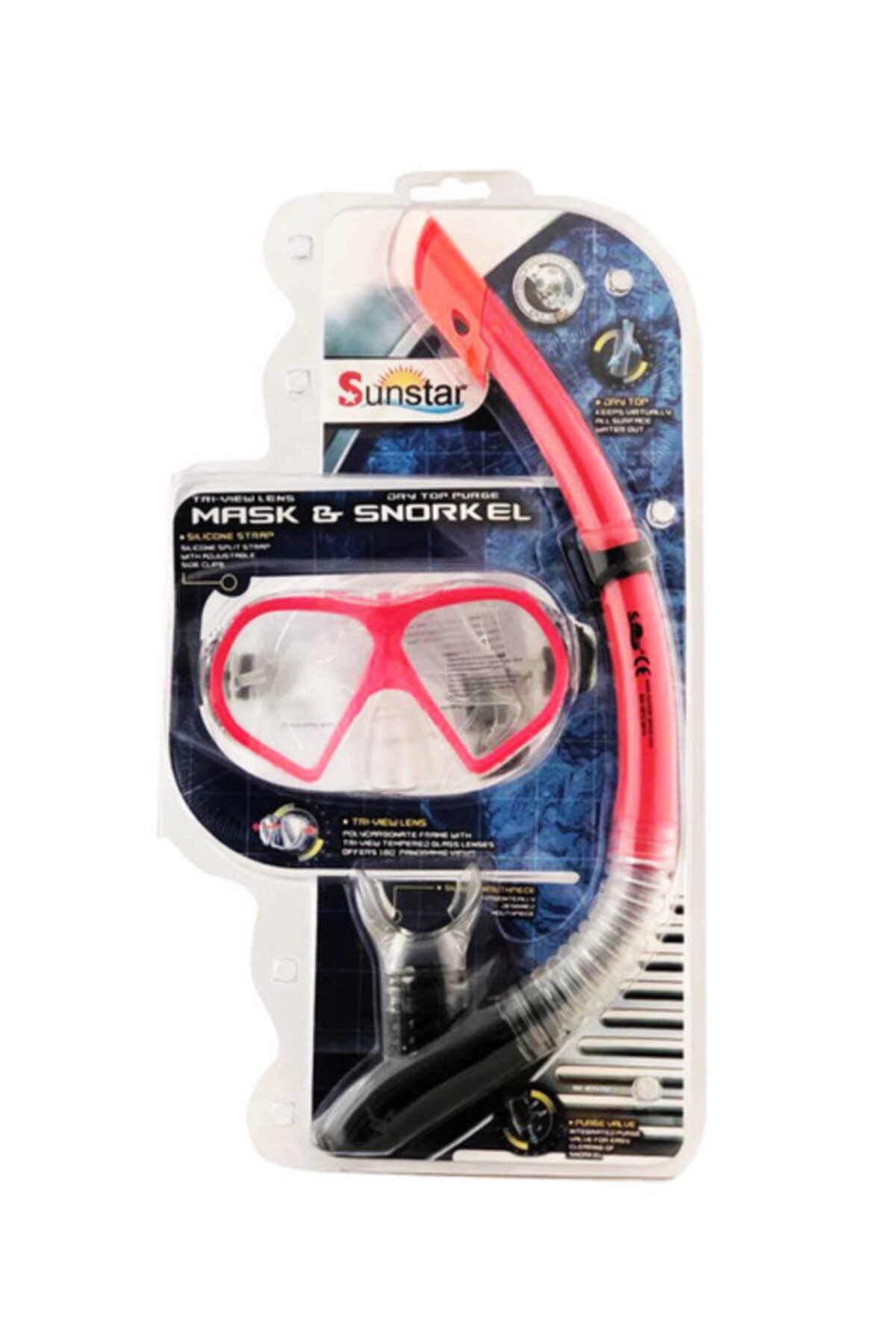 Sunstar Ss01f012 Maske Şnorkel Set (m9510+s9)