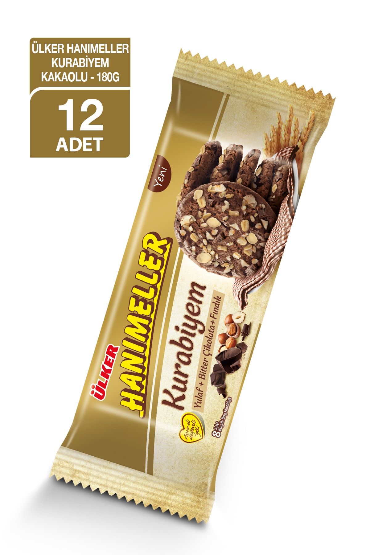 ulker hanimeller kurabiyem kakaolu 180 gr 12 adet fiyati yorumlari trendyol