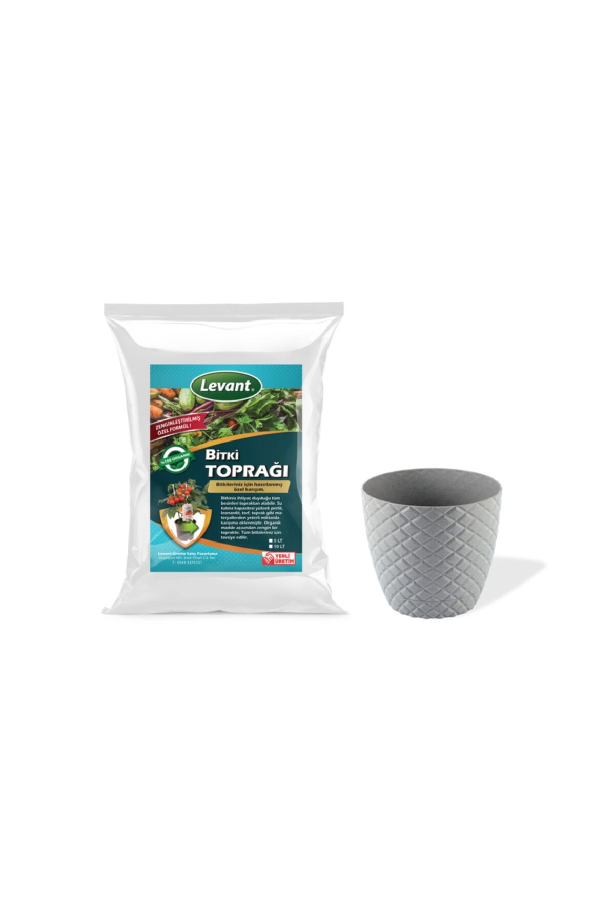 LEVANT Bitki Toprağı 5lt Yüksek Verim Ve Saksı