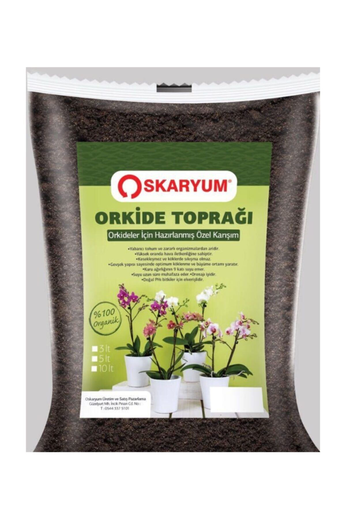 OSKARYUM Orkide Toprağı 10 lt