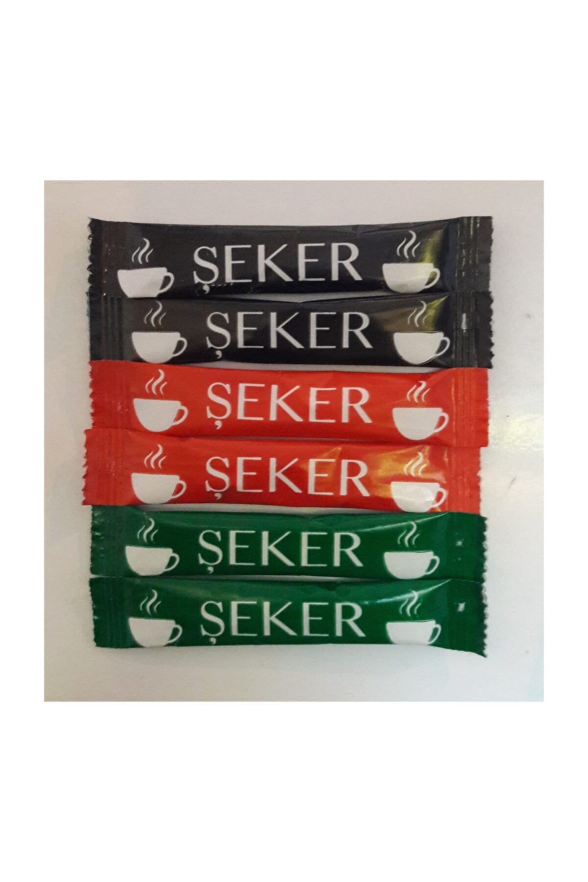 Doğa Stick Şeker 3 Gr 2500 Adet Karışık Renkli