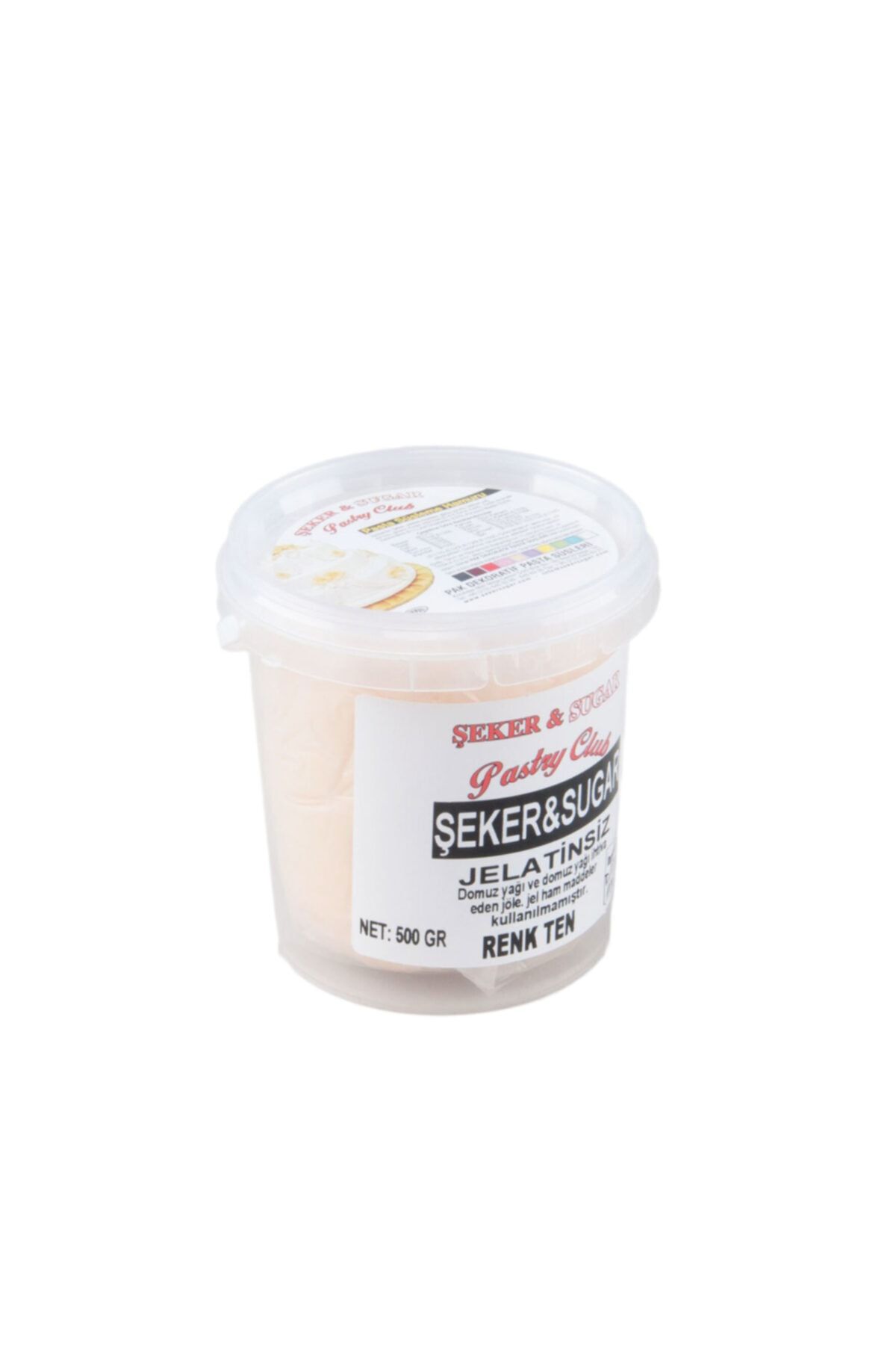 TT Tahtakale Toptancıları Şeker Sugar Şeker Hamuru Pasta Süsleme Hamuru 500 Gr Ten Rengi