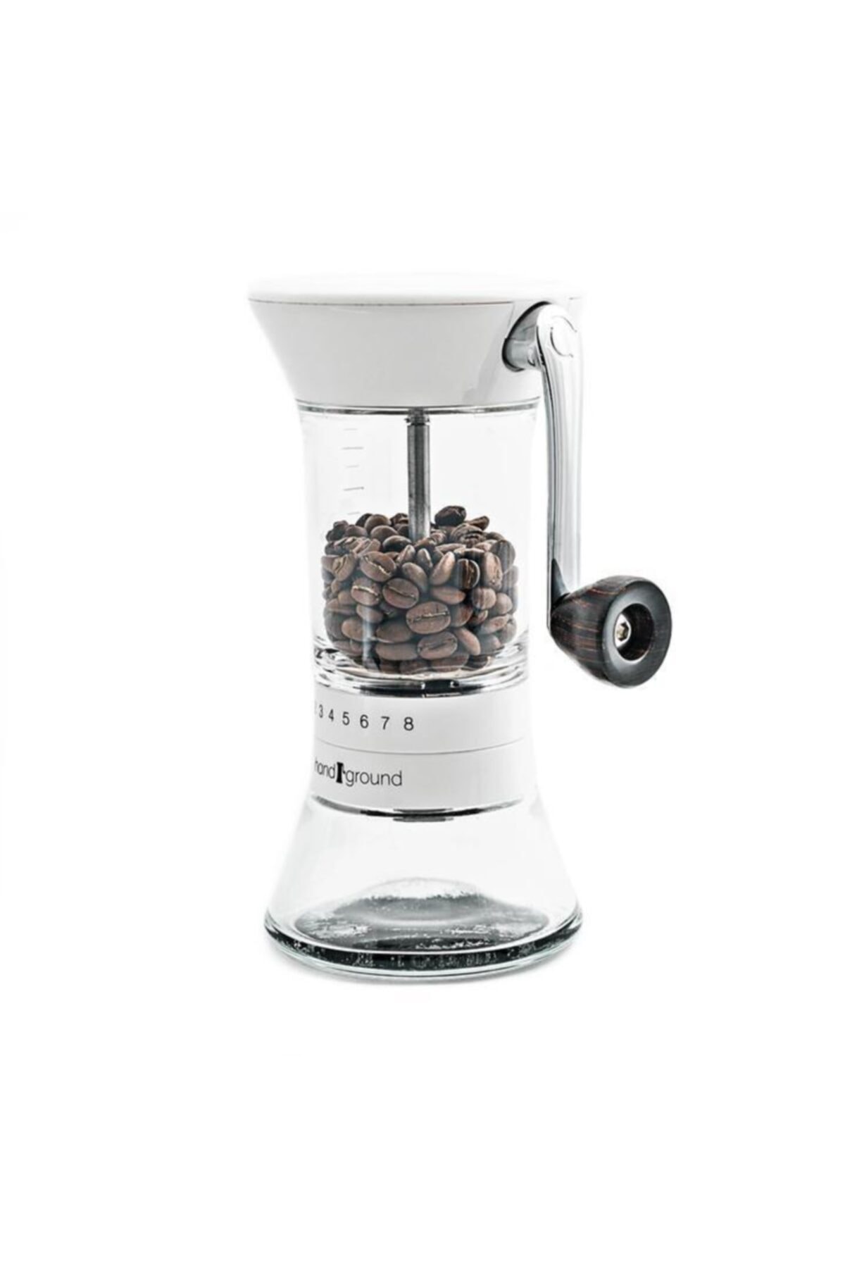 Handground Manuel Kahve Değirmeni - Kahve Öğütücü Beyaz