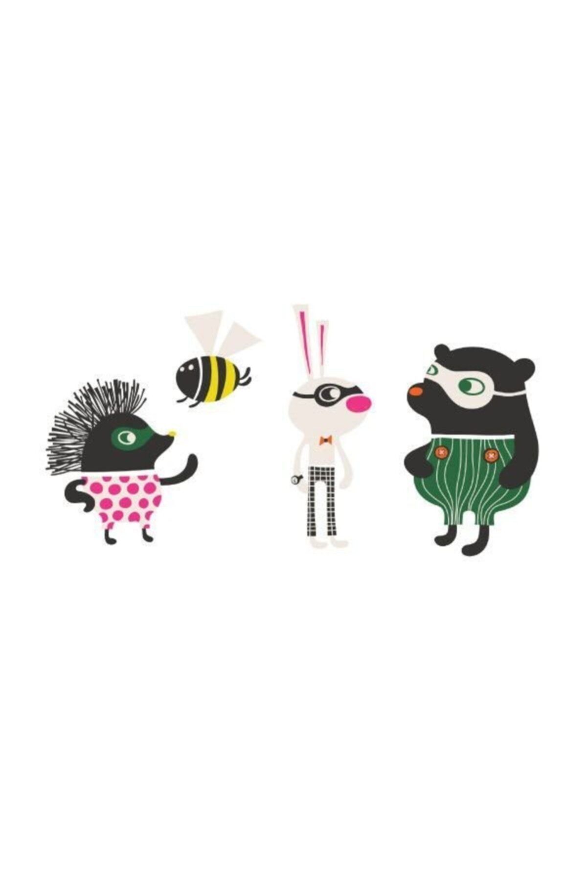 Tattly Tattoo Tattly Geçici Dövme Seti Zoo Crew Set