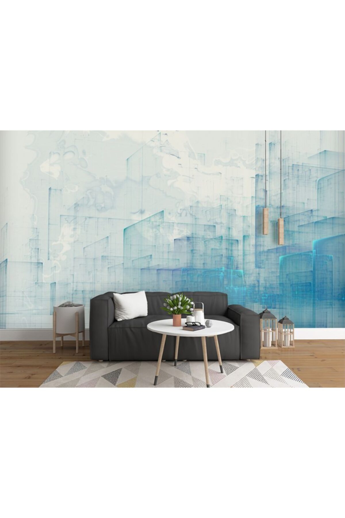 Dijiwork Modern Duvar Kağıdı