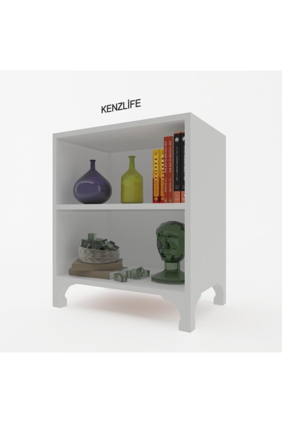 Kenzlife mutfak dolabı pakize 048*050*030 byz ayaklı banyo evrak ofis ayakkabılık kiler