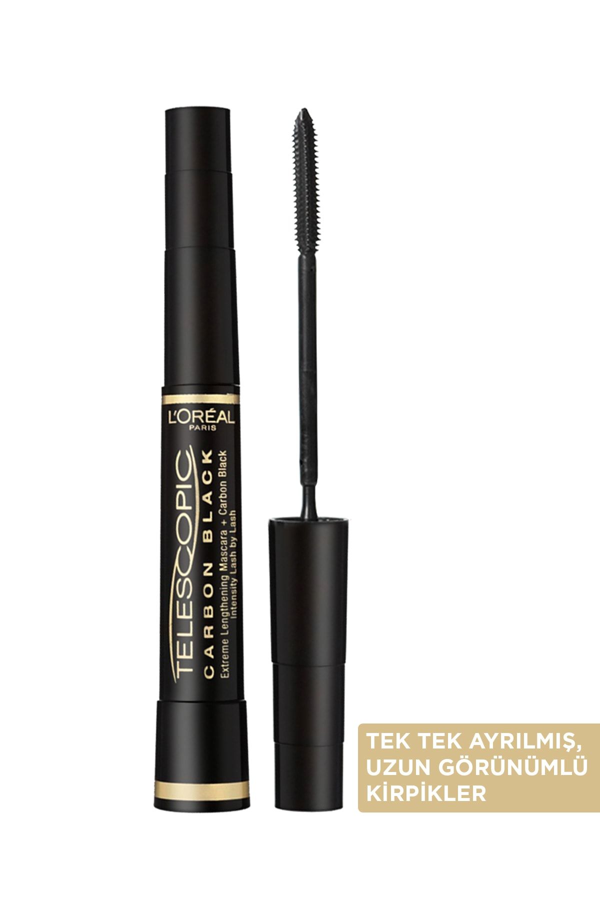 L'Oreal Paris Koyu Siyah Maskara - Telescopic Extreme Lenghtening Mascara Extra Black 3600521377024