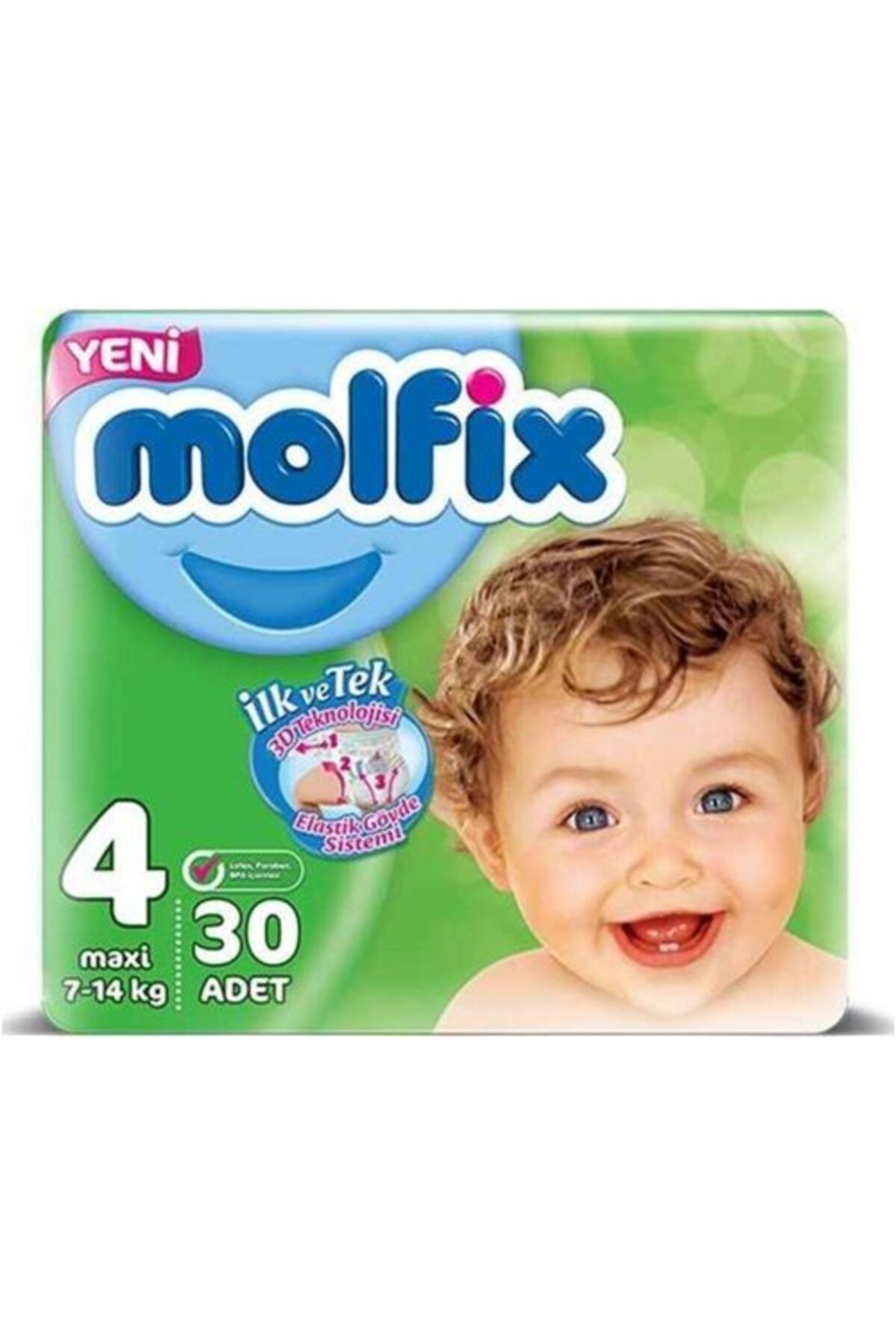 molfix bebek bezi maxi 4 numara 7 14 kg 30 adet fiyati yorumlari trendyol