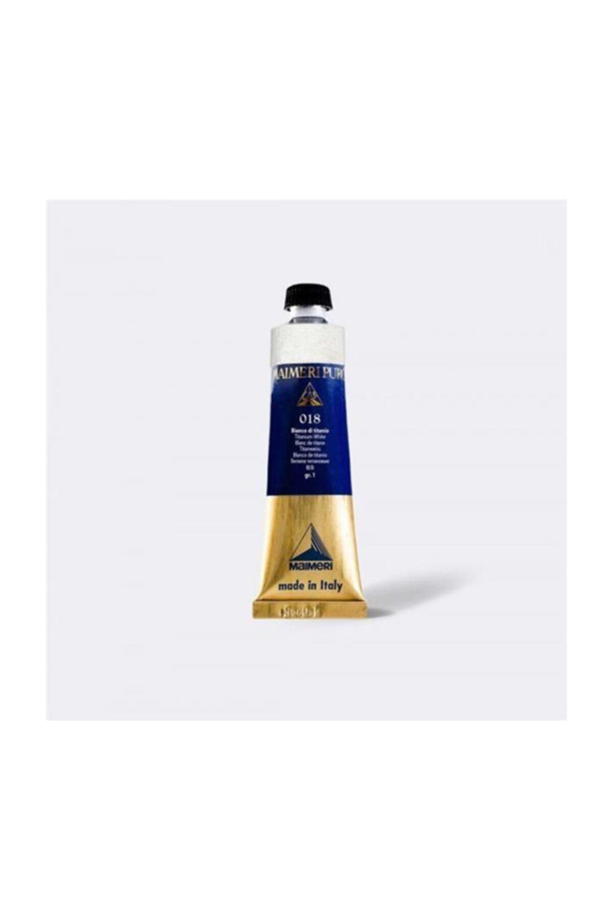 Maimeri Puro Yağlı Boya 40ml Seri 1 018 Titanium White