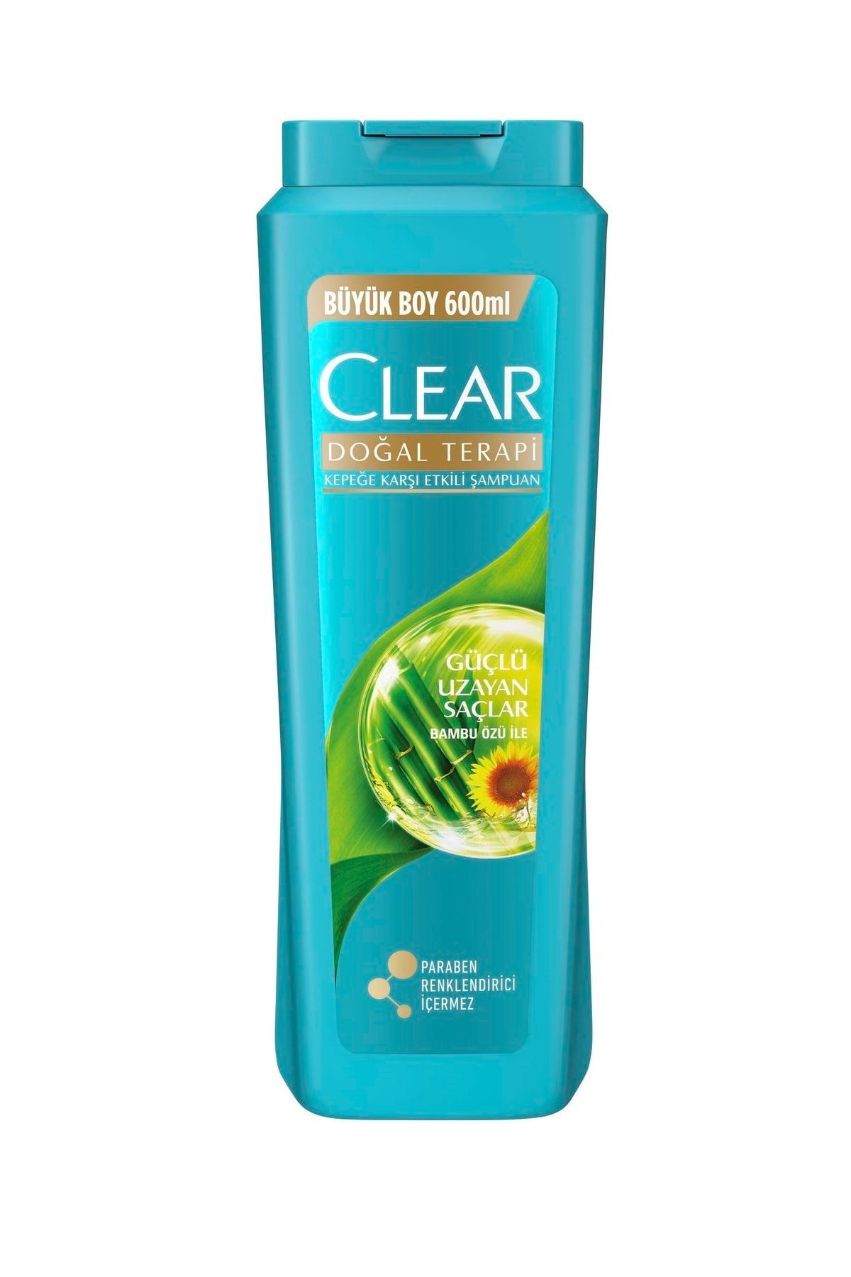 Clear Doğal Terapi Güçlü Uzayan Saçlar Şampuan 600 Ml