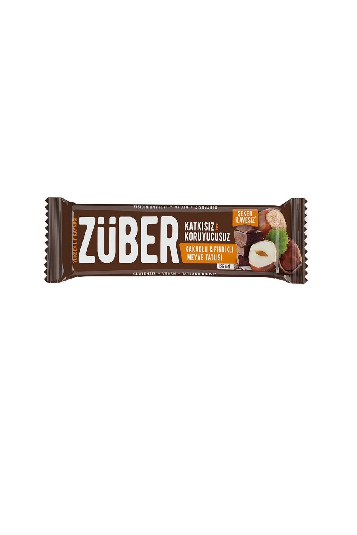 Züber Fındıklı Çikolatalı Meyve Bar 40 g