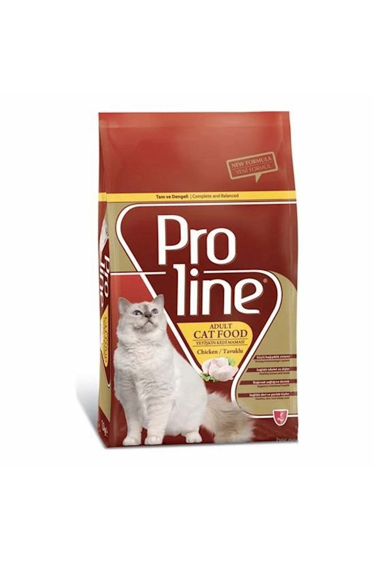 pro line proline adult chicken cat food 1 5 kg fiyati yorumlari trendyol