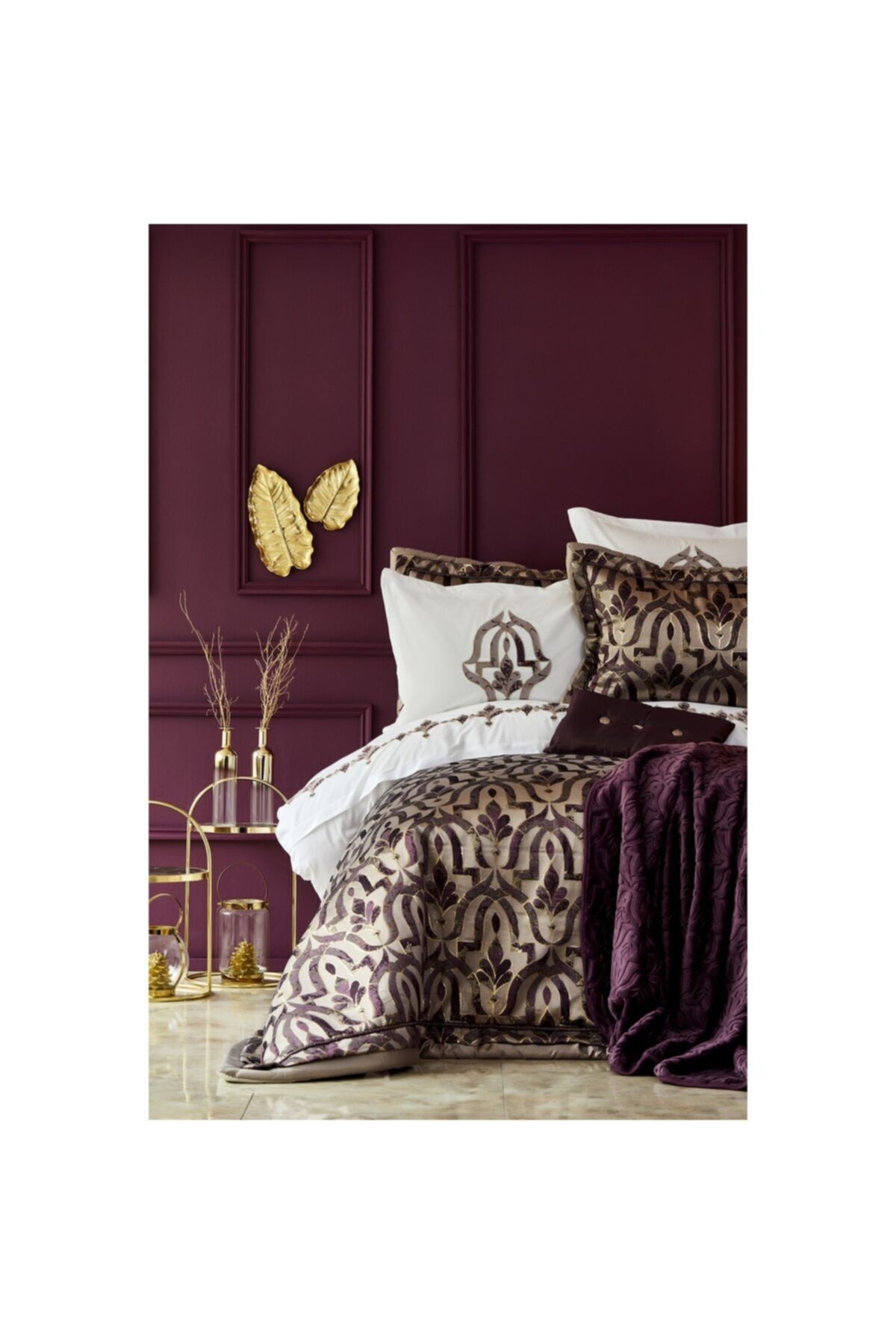 Karaca Home Morocco Purple Gold 11 Parca Ceyiz Seti Trendyol