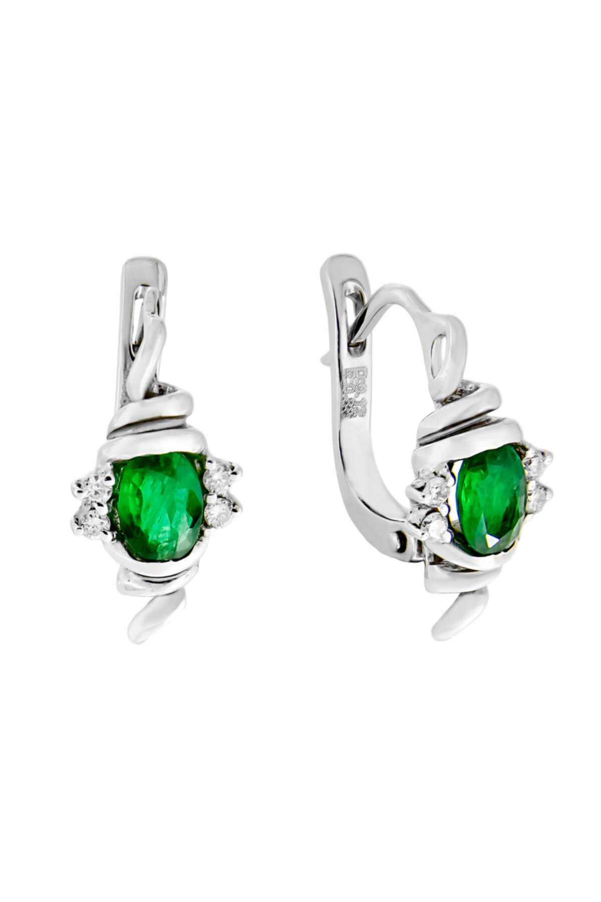 Tuğrul Kuyumculuk Kadın 0.12 Karat Zümrüt Set