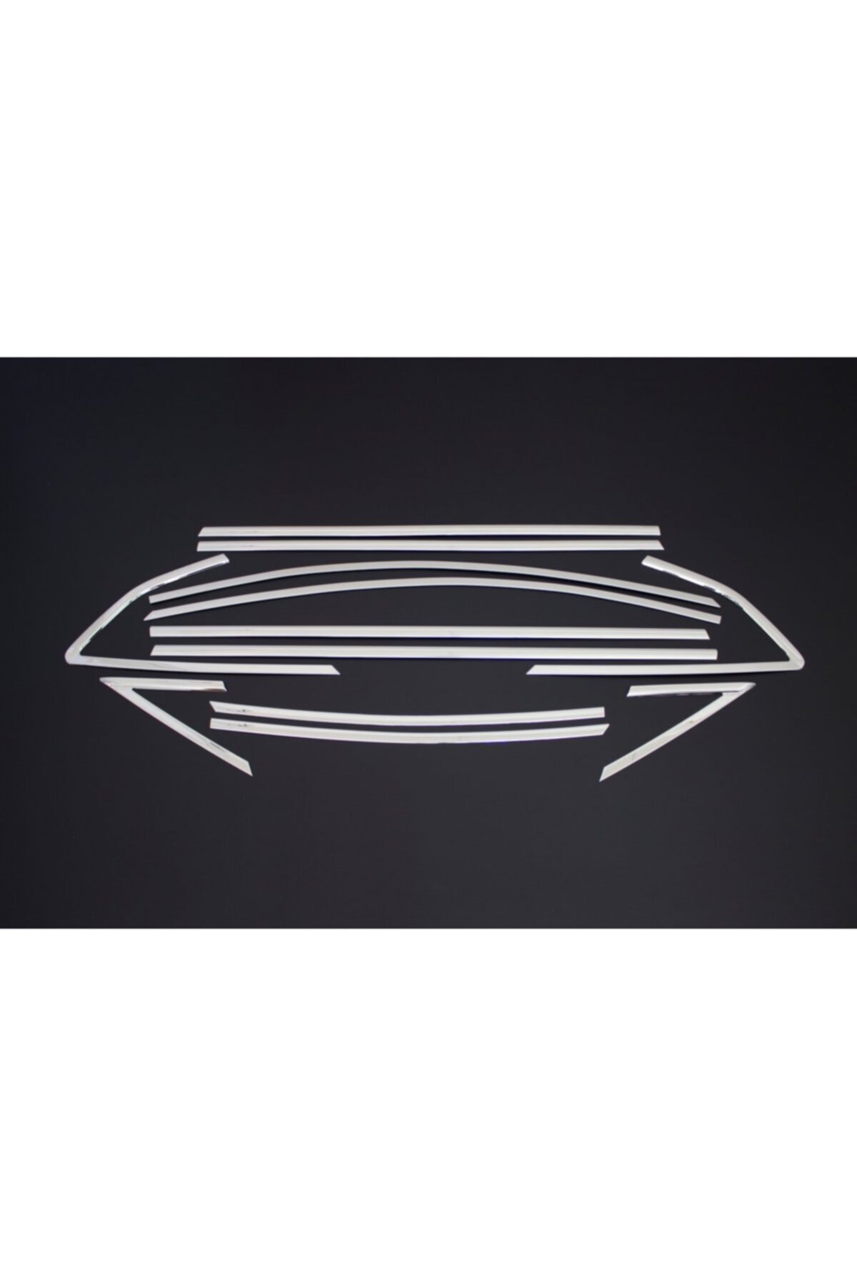 Meliset Ford Focus 3 Krom Cam Çerçevesi 2011-2017 Arası Hb