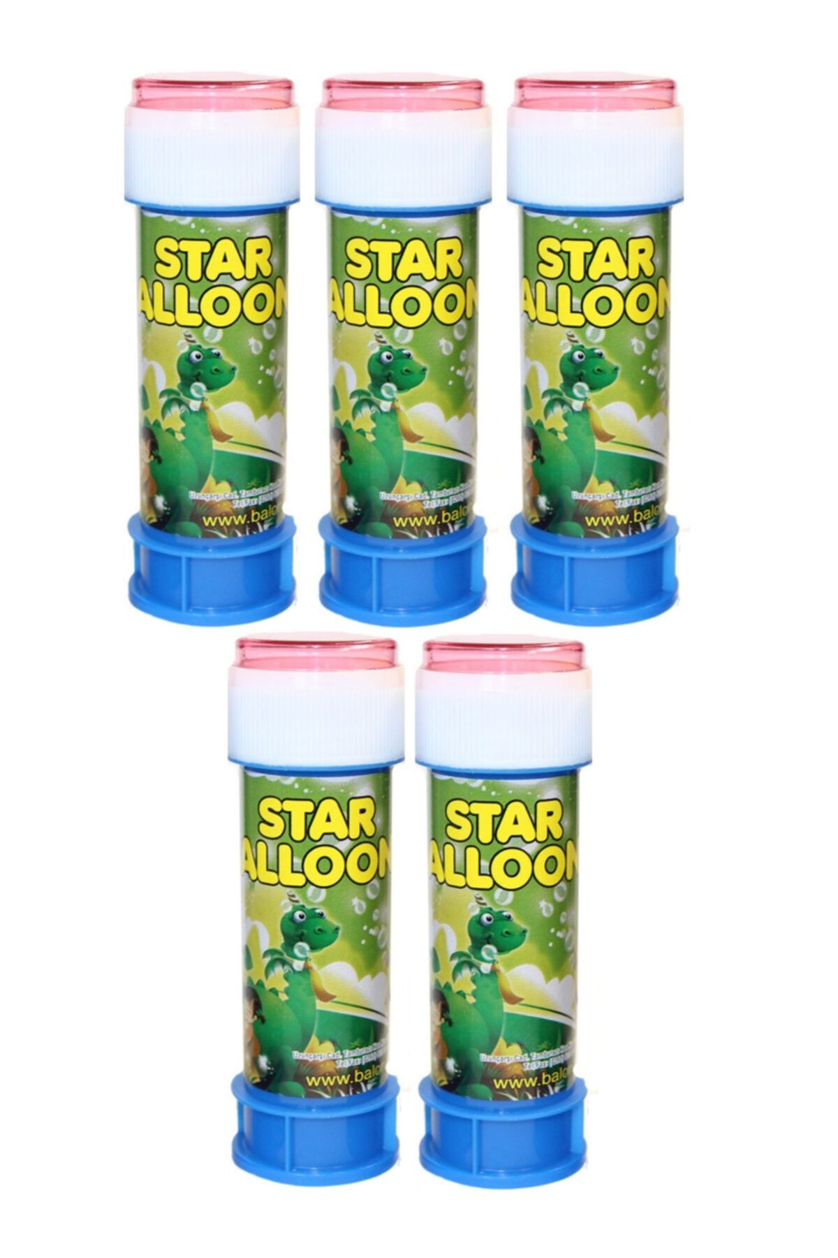 Deniz Yıldızı Sanat Star Bubbles Mini Baloncuk Köpük Oyuncak 5 Adet