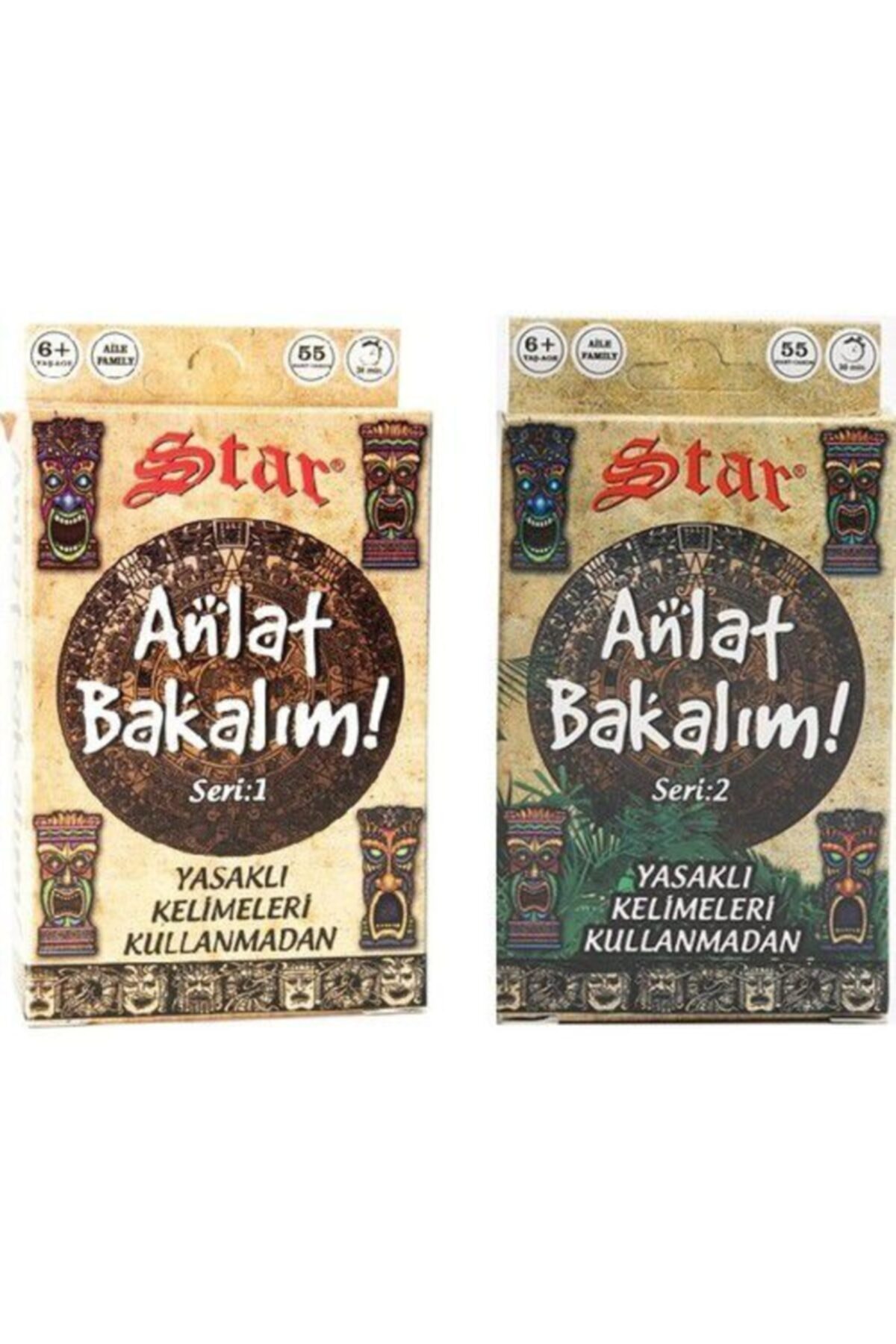 Star Anlat Bakalım 1-2 Seri Oyun Kartları