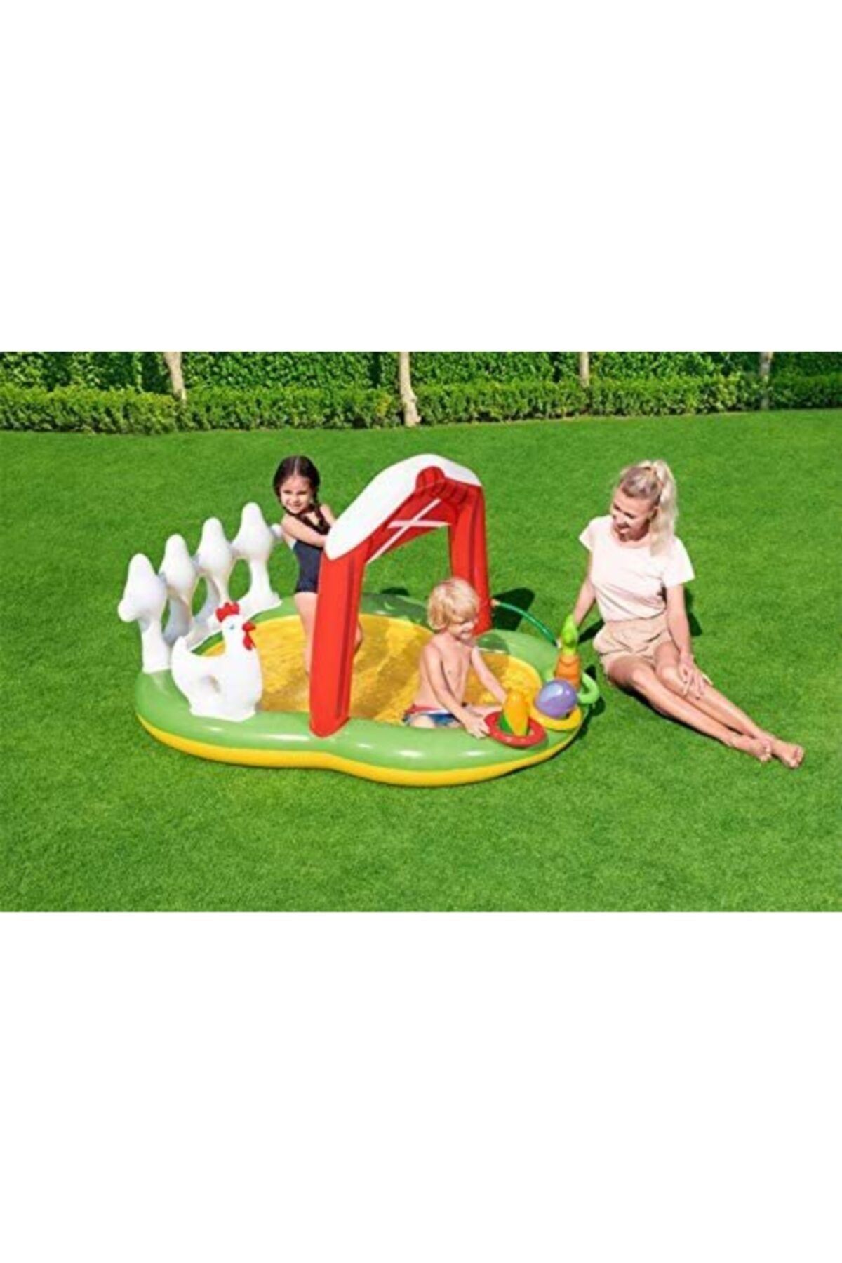 BESTWAY Lil'farm Playground Fıskiyeli Şişme Havuz