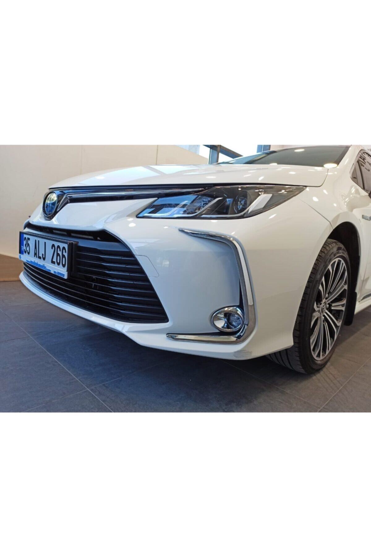 Autokit Toyota Corolla (2019+) Ön Sis Kaşı Kaplama Nikelajı