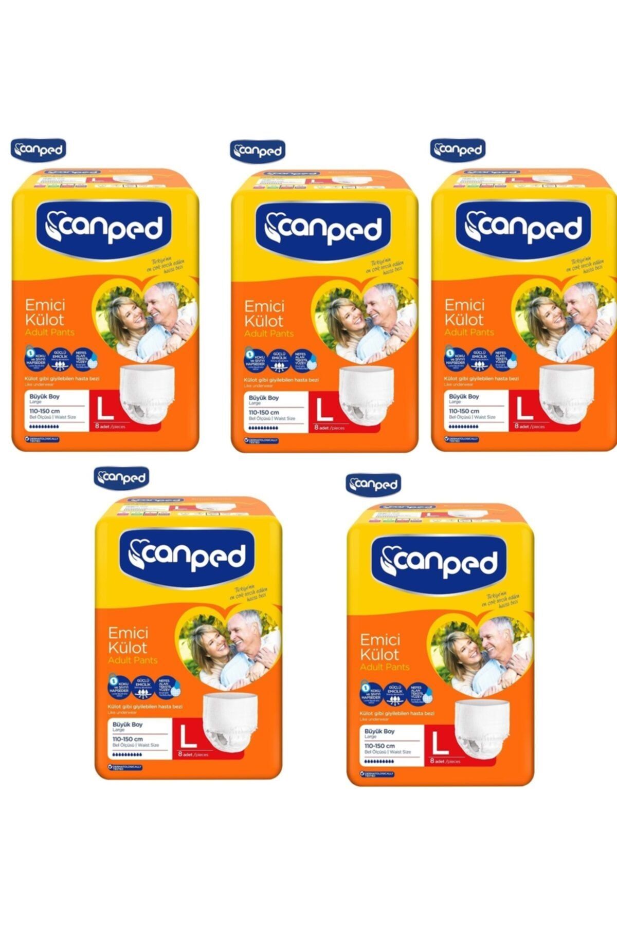 Canped Emici Külot Büyük 40 Adet