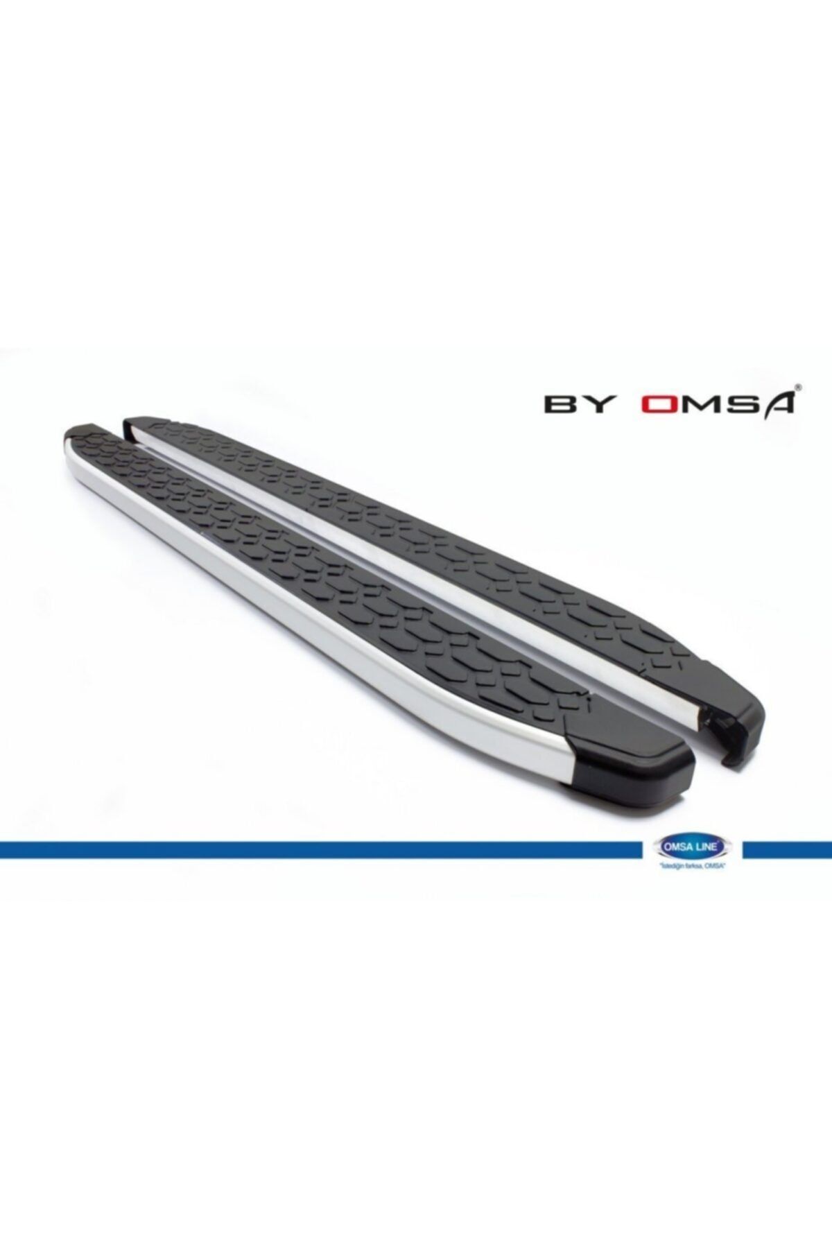 OmsaLine Suzuki Swift Yan Basamak Koruma Blackline Aluminyum 2008-2013 Yılları Arası Omsa Line