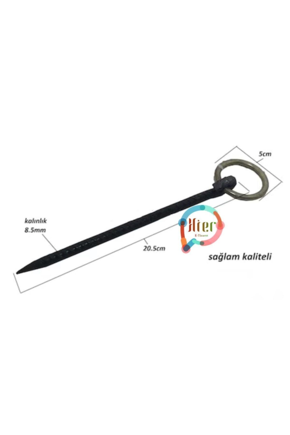 44 Yayınları Kazık Hayvan Bağlama Kazığı Çadır Kazığı Çivi Kazık Köpek Bağlama Kazığı