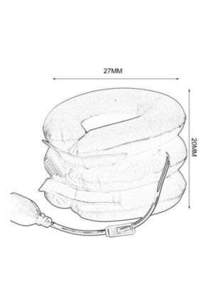 Akıllı Boyun Diski Ortopedik Boyunluk Düzleşmesi Için Yastık Masa Image 4