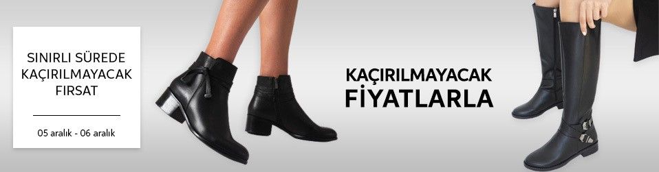 Ayakkabıda Dev İndirim