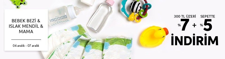 Bebek Ürünlerinde Hafta Sonu Fırsatı