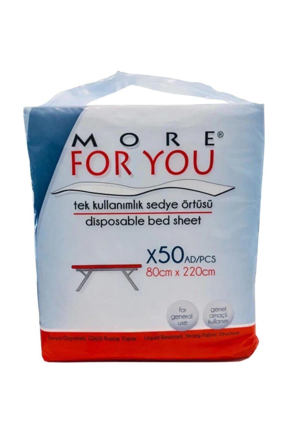 more for you tek kullanimlik sedye ortusu 50 adet fiyati yorumlari trendyol