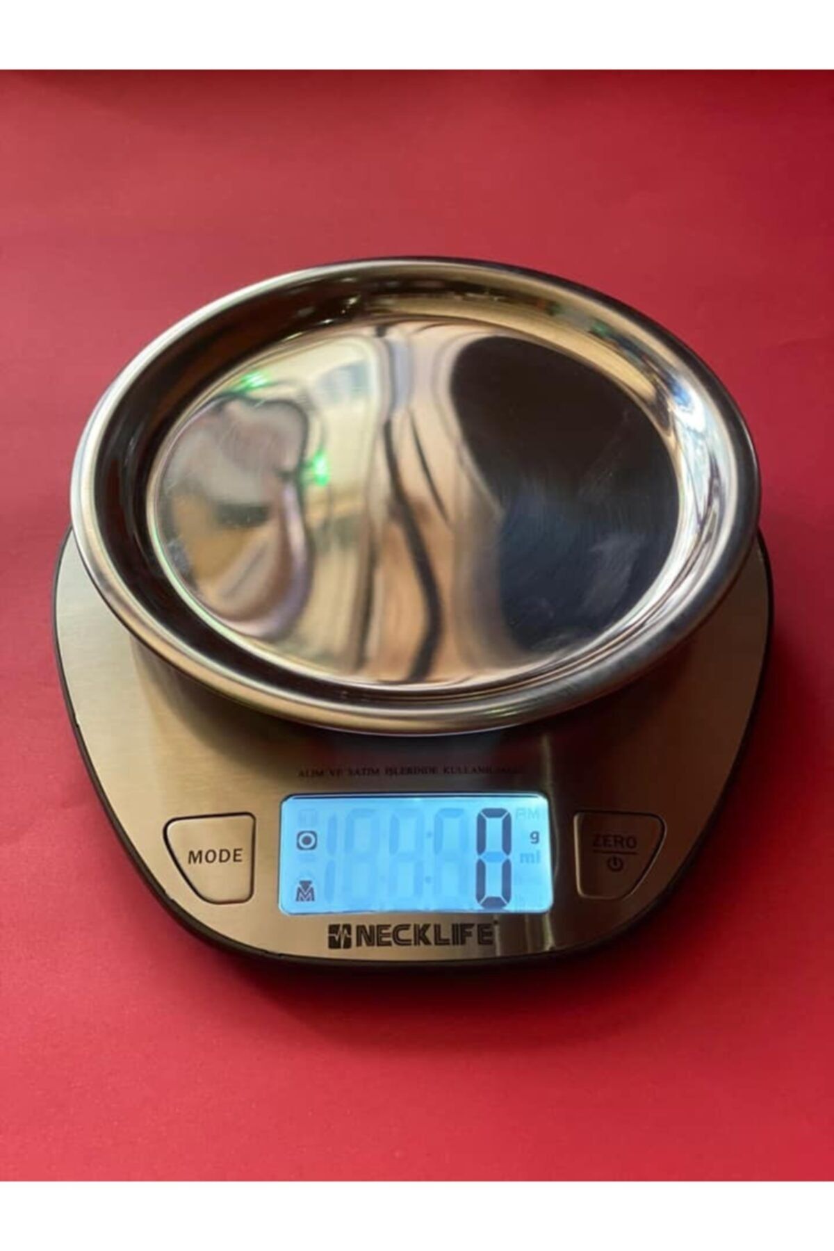 NECK Ek5055 Dijital Mutfak Terazisi - Elektronik Mutfak Terazisi - Paslanmaz Terazi