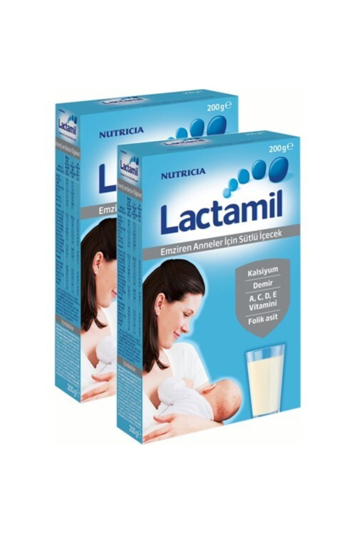 Lactamil Emziren Anneler Için Sütlü Içecek 200 g x 2li Paket