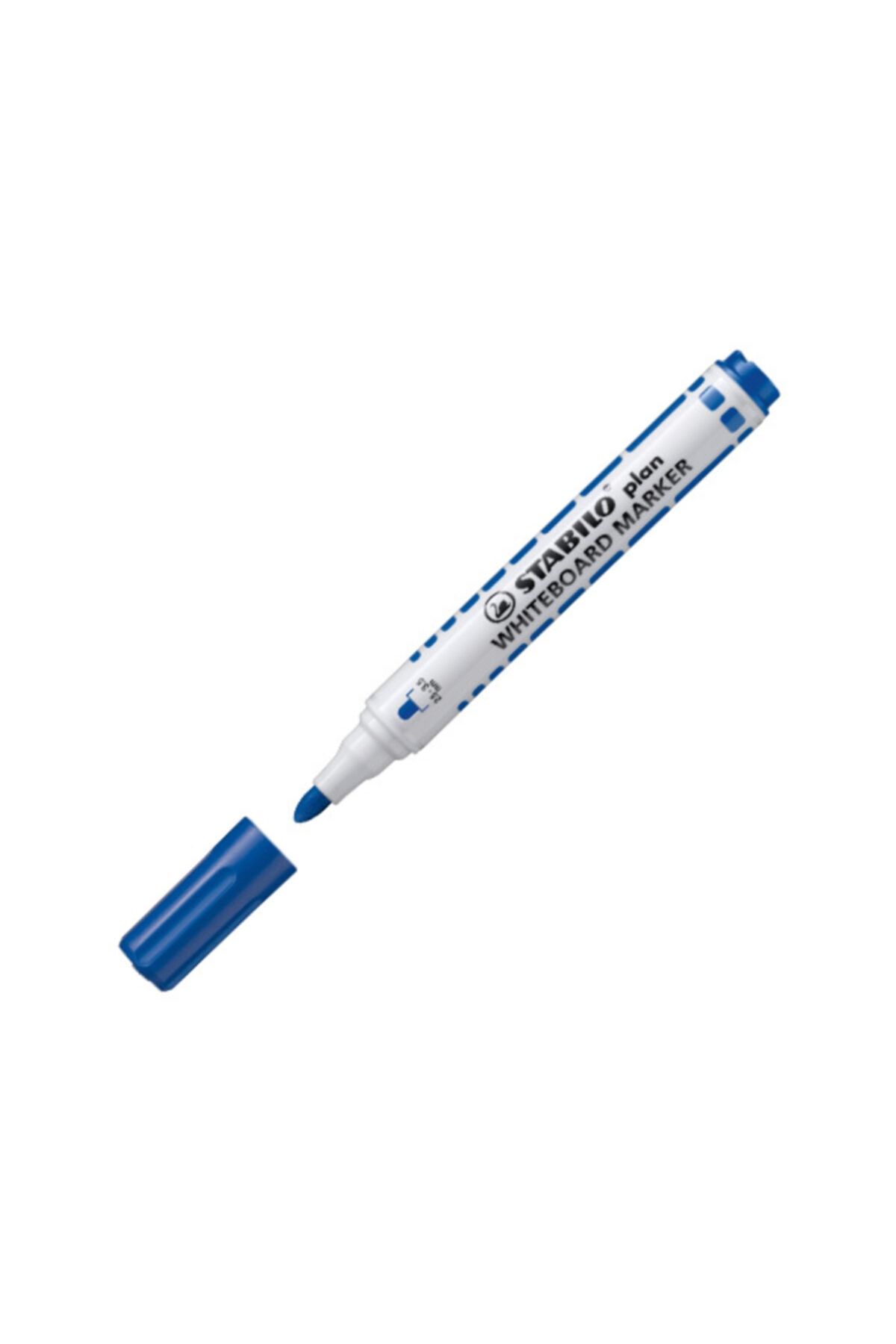 Stabilo Tahta Kalemi Plan Yuvarlak Uçlu 2.5-3.5 Mm Mavi 641/41