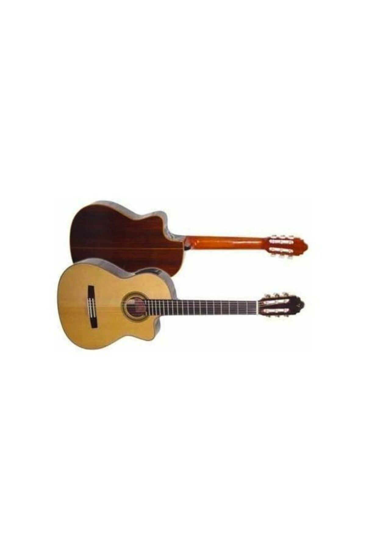 VALENCIA Cg50ce Klasik Gitar, Scale 4/4, Parlak Natürel, Cuta
