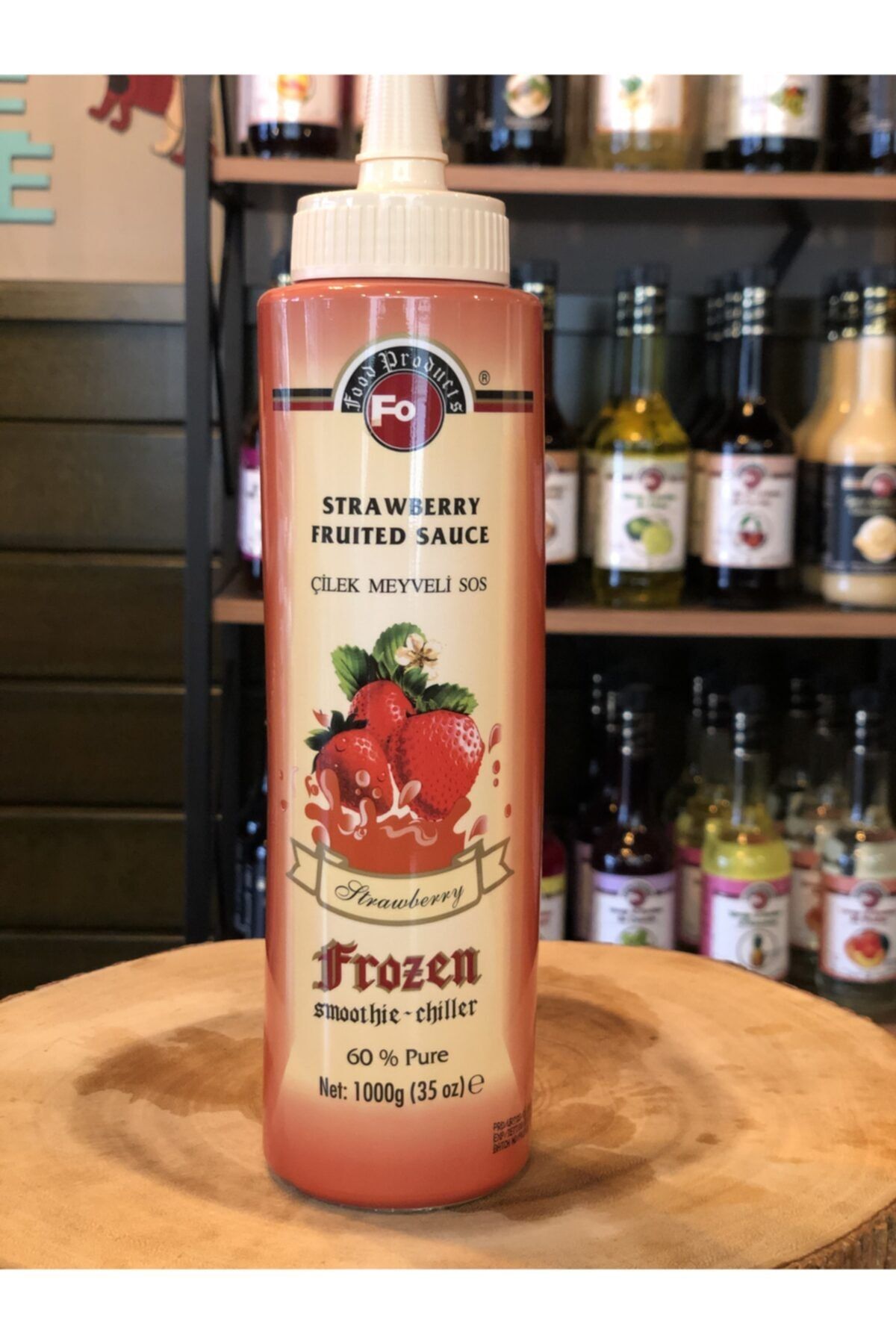 Fo Püre Fo Frozen Çilek Püre 1000 gr