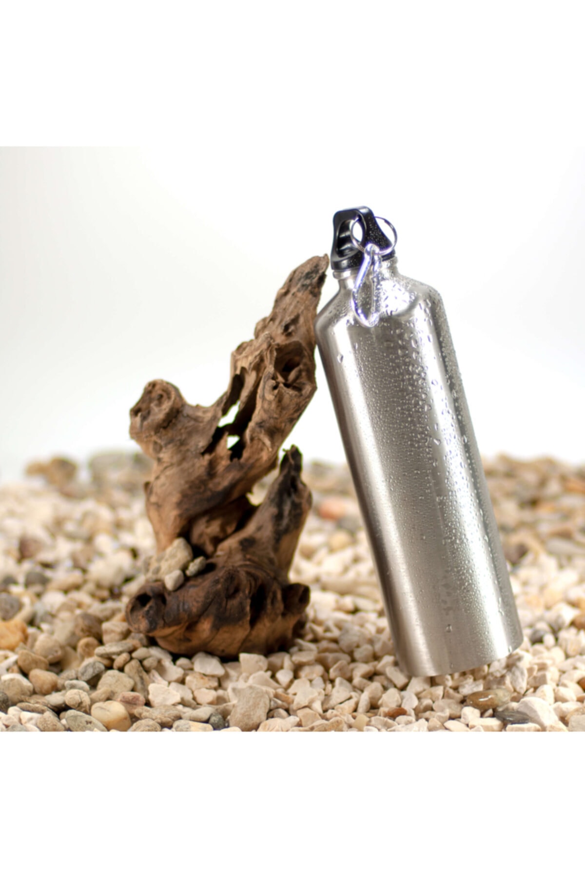 HediyeSec Outdoor Çelik Gümüş Matara