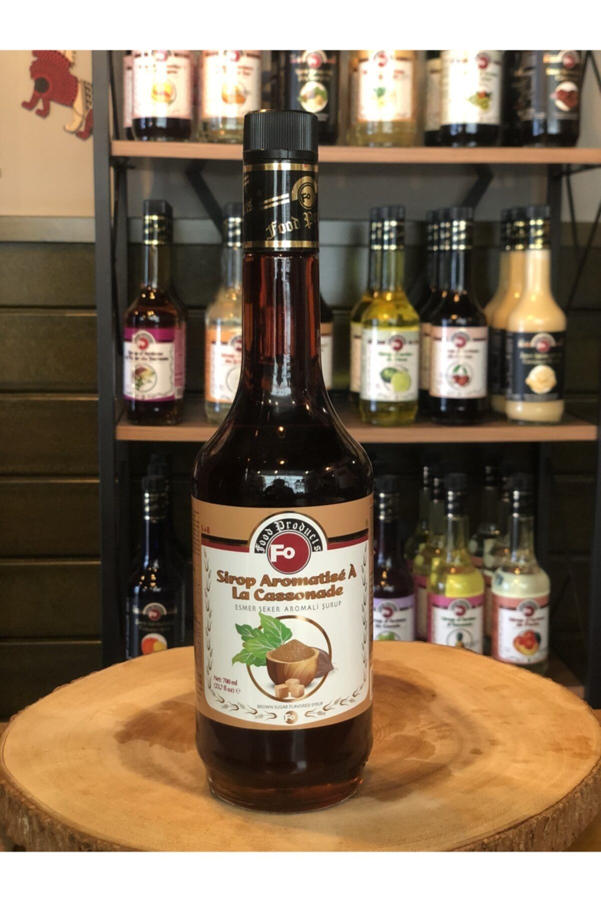 Fo Şurup Fo Esmer Şeker Aromalı Kokteyl Şurubu 70 Cl
