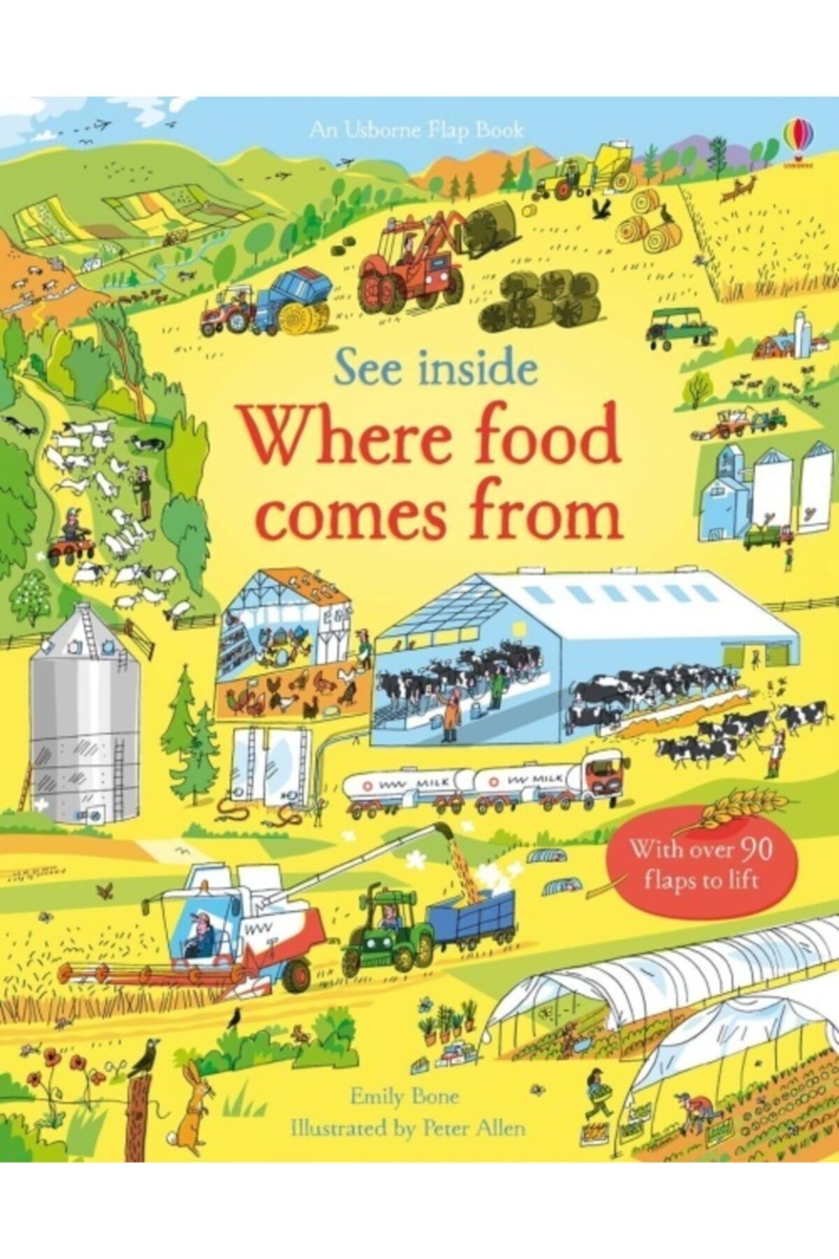 Usborne See Insıde Where Food Comes From