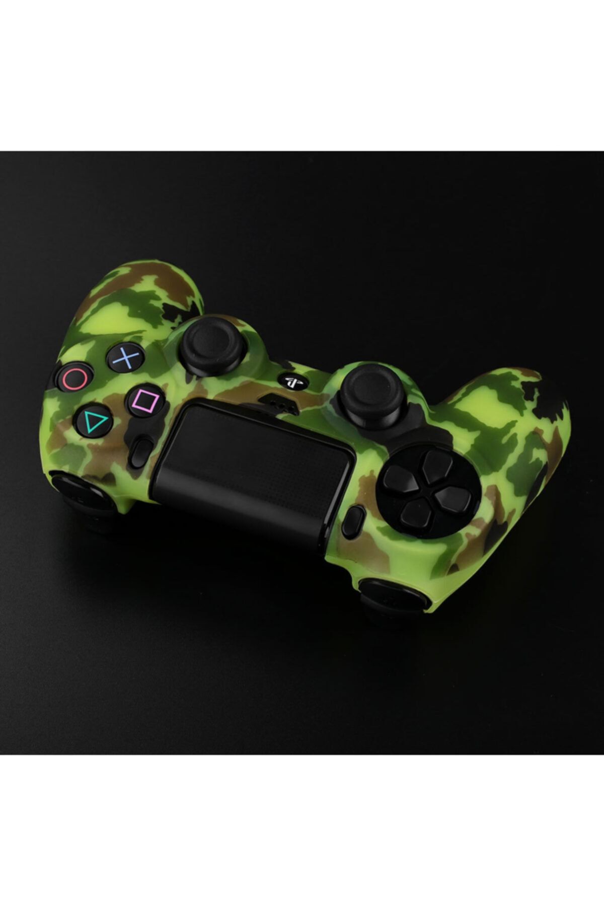 dobe sony ps4 joystick dualshock 4 gamepad silikon kilif kamuflaj yesil fiyati yorumlari trendyol