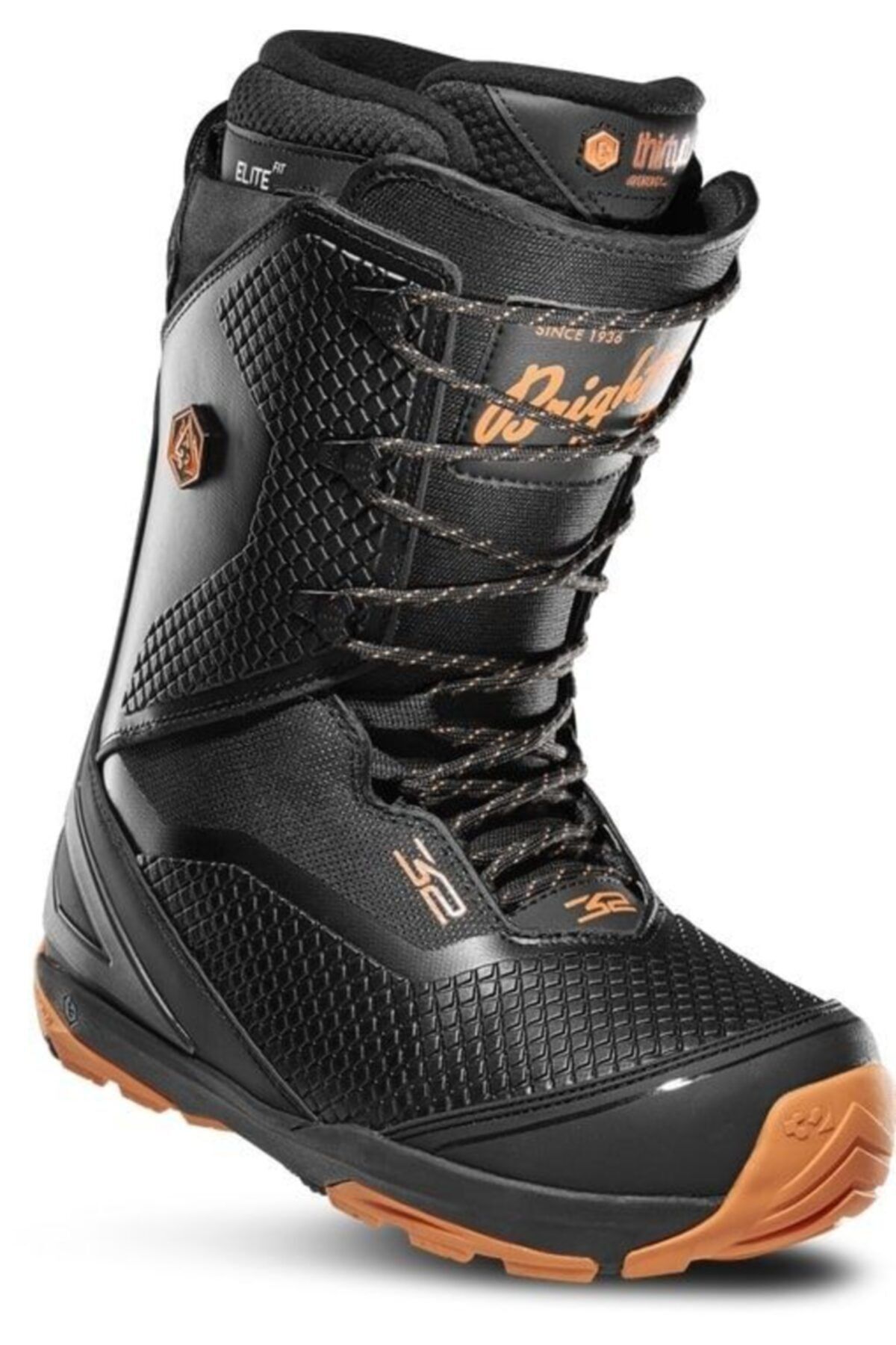 THIRTYTWO Tm 3 Brighton 19 Blk Org Snowboard Botu
