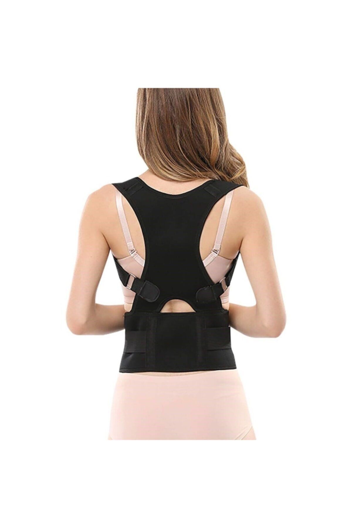 eryatex Unisex Siyah Duruş Bozukluğu Için Korse Medikal Bel Korsesi Sırt Düzleştirici
