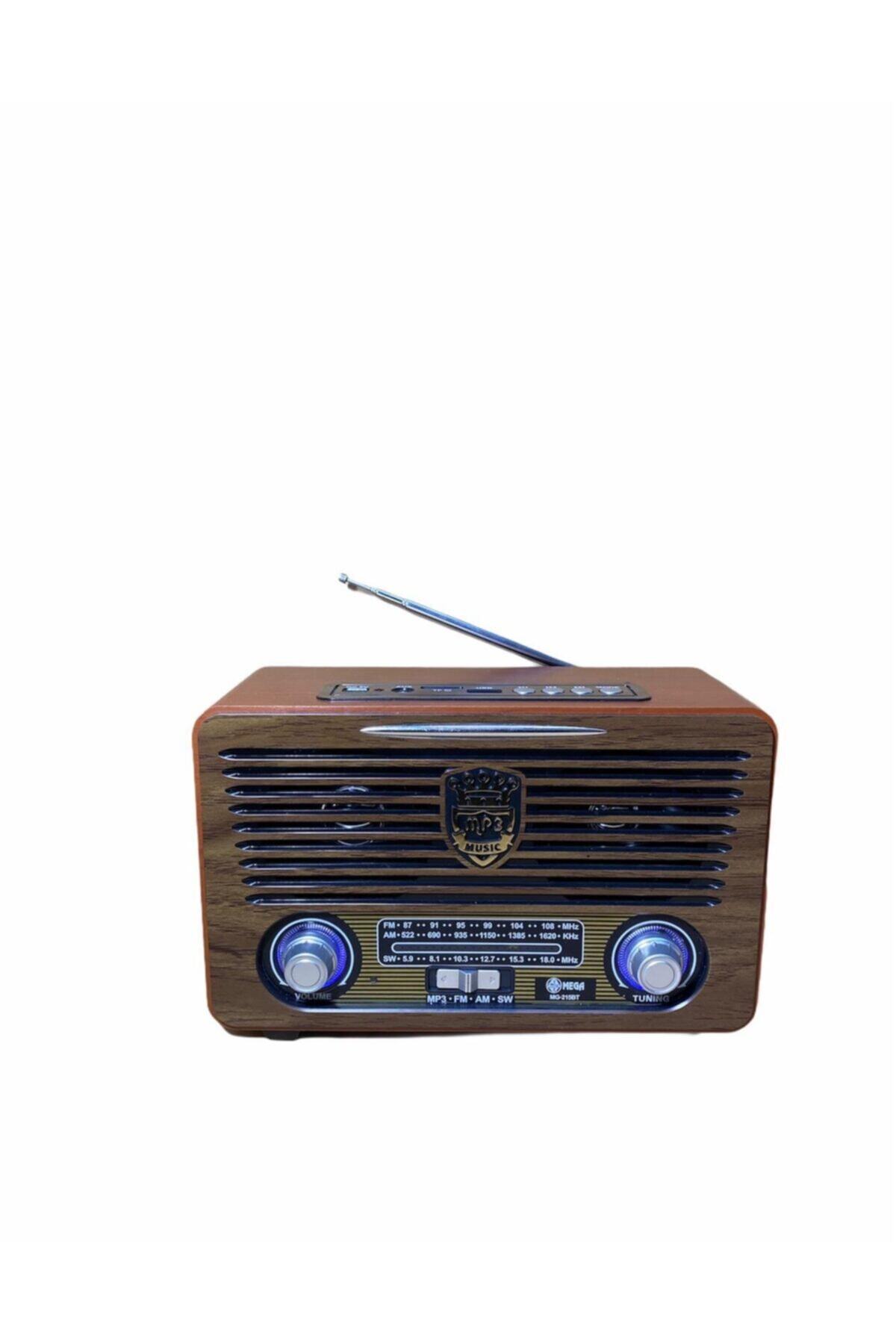 charisma Nostaljik Radyo Mega 215 Blutoothlu Usb Girişli Fm Radyo Mega215